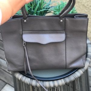 Rebecca Minkoff medium size grey tote